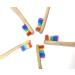 Rainbow Bamboo Soft Wave Toothbrush - Eco-Friendly Adult Dental Hygiene & Superior Oral Care - Buy Online on GoSupps.com