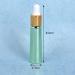 Buy Tianzd 12-Pack 10ml Chrome Green Glass Drip Bottles with Pipettes for Essential Oils & Perfumes - Gold Screw Cap - Buy Online on GoSupps.com