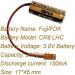 Buy Pack of 4 Fuji FDK CR8.LHC 17450 3V 2600mAh Batteries | Memory Backup for Water Meters | Reliable Power Source - Buy Online on GoSupps.com