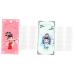 Housoutil Skull Hand Bracelet 2 sets Double Strips Hooded Eye Uneven Contour Sticker Waterproofs for Women Lid Tape Eyelids