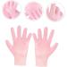 Housoutil 1 Pair Beauty Protective Glove Tropical Headdress Exfoliating Hand Gloves Dry Rough Hand Moisturizing Skin Hand Gloves Led Eyebrow Clip Sebs Cosmetic Dry Skin Miss Pink - Buy Online on GoSupps.com