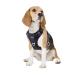 Funfox Dog Harness for Medium Dogs No Pull, Medium Pet Harness with 2 Clips, Adjustable Dog Vest Harness for Walking, Soft Padded Reflective Harness Ergonomic Handle Control Small Medium Puppy Dogs Medium Black
