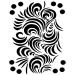 Eulenspiegel 109342 - Facepainting stencil - Infinity