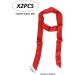 Buy Krymson Women's 2-Piece Hair Ties & Decorative Belts | Silky Breathable Fabric in Black & Red | International Shipping Available - Buy Online on GoSupps.com