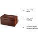 Twinings Exclusive Luxury Dark And Gold Wooden Tea Chest 2 Compartment With 24 Twinings Black And Fruit And Herbal Tea Bags Box Caddy - Buy Online on GoSupps.com