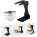 Angoily 4-Piece Razor Set Gift - Metal Shaving Stand Soap Bowl & Multifunctional Brush - Perfect for Men - Buy Online on GoSupps.com