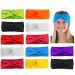 CoverYourHair Headbands for Women -12 Pack - Headwraps for Women - Turban Headbands - Hair Bands for Girls - Hair Accessories