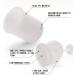 Face Cleanser Foamer Makeup Wash Bubble Maker Travel Household Rich Foam Maker Cup White rich foam maker - Buy Online on GoSupps.com