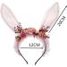 Lurrose Long Bunny Ear Headband Flower Hairbands Easter Hair Accessory Rabbit Ear Hair Hoop Party Favors Headwear for Children Women Kids - Buy Online on GoSupps.com
