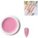 BIERDAN Builder gel for nail extensions - Non-stick - Strengthens nail extensions - Solid gel - For nail extensions - Sheer pink