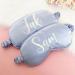 Personalised Sleep Silk Satin Eye Mask Custom Any Name Rest Sleeping Relaxing Mask Gift for Her Mothers Day Birthday Bridesmaid Hen Bridal Christmas Gift Party Favours Present HUNYLONDON (Light Blue) - Buy Online on GoSupps.com