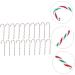 HOOTNEE 25pcs Simulated Candy Cane Christmas Tags Holiday Candy Canes Hanging Candy Canes Plastic As Shown 15X4cm - Buy Online on GoSupps.com