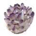 Amethyst Crystals 1pcs Purple Quartz Crystal Cluster Crystal Specimen Amethyst Cluster JIZTGEDM (Size : 300-400g)