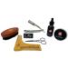 G.B.S Beard Styling Kit Scissors Boar Bristle Beard Brush Citrus Scented Beard Oil and Beard Balm Shavette Folding Razor