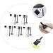 UKCOCO 60 STK Electric Razor Brush - Professional Hair Cutting & Cleaning Brush for Barbers | Mini ABS Design - Buy Online on GoSupps.com