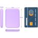 Wobsion Compact Magnifying Mirror with Light - 1x/3x, Handheld, 2-Sided, Magnetic Switch, Foldable - Travel Makeup Mirror, Pocket Size - Purple, Ideal Gift for Girls - Buy Online on GoSupps.com