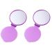 Frcolor 24-Piece Compact Make-Up Mirror - 2.4 Inch Travel Folding Mini Pocket Cosmetic Mirror for Handbag - Purple - Buy Online on GoSupps.com