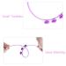 Elastic Hairbands with Resin Decorations | Hair Accessories for Girls 2+ | 5 Random Colors - Buy Online on GoSupps.com
