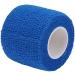Qigui Self-Adhering Cohesive Bandage 5cm x 4.5m - Blue Elastic Bandage for Fingers Hands Toes & Feet - International Shipping Available - Buy Online on GoSupps.com