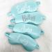 Personalised Sleep Silk Satin Eye Mask Custom Any Name Rest Sleeping Relaxing Mask Gift for Her Mothers Day Birthday Bridesmaid Hen Bridal Christmas Gift Party Favours Present HUNYLONDON (Turquoise)