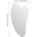 304 Stainless Steel Gua Sha Facial Tool - Heart-Shaped Skin Care Perfect for Face Eyes & Body - Spa Quality Beauty Gift - Buy Online on GoSupps.com