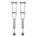 Safety Crutches Crutches Stainless Steel Canes Weight Capacity 300 Lbs Walking Sticks Height Adjustable Medical Underarm Walking Cane Comfortable Independence
