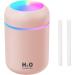 AOOWU 300ml Portable Car Humidifier with Night Light - Pink - Buy Online on GoSupps.com