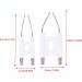 Rudfuz Universal H-Type Ignition Electrodes for Oil Burners - Ceramic Double Pencil & Siamesian Pins | Reliable Ignition Solutions - Buy Online on GoSupps.com