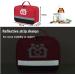 Zimohe 2PCs Large Waterproof Medication Bag - Empty Medicine Storage for Home Office Camping & Auto | Red M - Buy Online on GoSupps.com
