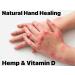 HMP Brands Hemp Cream for Psoriasis and Eczema Relief with Vitamin D3 - Hypoallergenic Moisturizer for Itchy, Dry Skin - 2.1oz - Buy Online on GoSupps.com