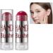 8Colors Blush Highlighter Bronzer Contour Shadow Cream Cheek Blusher Blush Stick Face Makeup Pink Blusher (Color : 06) - Buy Online on GoSupps.com