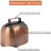 2pcs Retro Style Grazing Metal Bells Â Large 2.36 1.65 1.97in/6 4.2 5cm Anti-Lost Cattle Farm Animal Loud Bronze Bell Iron Bells Metal Cow Bell for Cow Horse Sheep Dogs Cats Pets - Buy Online on GoSupps.com