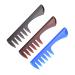 minkissy 3pcs Hair Spary Comb Hairdressing Accessories Fork Comb Hair Comb Combs Styling Comb for Men Plane Man Big Back M As Shown