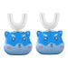 FRCOLOR 2 Sets Children's Electric Toothbrush Safety Tooth Brush U Type Toothbrush Electric Toothbrush U-Shape Smart Toothbrush Child Electric Toothbrush U-Shape Toothbrush