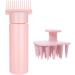 Root Comb Applicator Bottle - 180ml Portable Oil Comb Applicator Bottle - Scalp Bottle Applicator Hair Oil Dispenser Bottle Comb for Hair Dye Shampoos Hair Salons Pink Third Generation - Buy Online on GoSupps.com