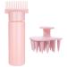 Comb Applicator Bottle for Hair 180ml Comb Applicator Bottle for Oiling Scalp Bottle Applicator Hair Oil Dispenser Bottle Comb for Hair Dye Shampoos Hair Salons Pink Third Generation