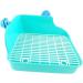 BESPORTBLE Rabbit Potty Trainer Hamster Cage Green Rabbit Potty Pan Ferret Potty Trainer Guinea Pig Bedding - Buy Online on GoSupps.com
