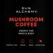 Sun Alchemy Mushroom Coffee with Organic Fair-Trade Coffee & Energizing Mushrooms - 12 Sachets - Buy Online on GoSupps.com