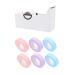 DOITOOL 1 Set Eyelash Tape Eyelash Tools Eyelash Undereye Pads Beauty Accessories Replacement Travel Pump Top Colored Duct Medical Tape Eyelash Patches Tape Cloth Plastic Make up 5X5X1.3CM Assorted Color
