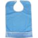 NUOLUX Waterproof Mealtime Bib Protector for Elderly - Light Blue (Pack of 1) | 65x45 cm - Buy Online on GoSupps.com