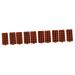 Zerodeko 10 Pcs Chocolate Mold Ice Cube Moulds Fondant Molds Thins Candy Chocolate Easter Egg Candy Mold Silicone Baking Molds Ice Cube Trays Chocolate Baking Mold Lollipop Ice Cubes