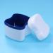 Healifty Orthodontic Denture Box - Blue Teeth Storage with Hanging Net | International Shipping - Buy Online on GoSupps.com