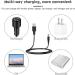 Fenyw 5V USB Mesh Cable Compatible with Remington Razor HQ8505 | 7 Plugs USB Adapter Set | 5.5mm Charger for Electric Haircutters and Razors - Buy Online on GoSupps.com