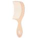 Wet Brush Go Green Treatment Comb Wide Tooth Wave Tooth Design Detangles Pain Free Plant Based Coconut Oil Beige