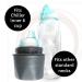 CERES CHILL Super Easy Sipper Lid - Food-Safe Flexible Silicone (2 Pack) - Buy Online on GoSupps.com