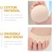 FRCOLOR 2 Pairs Women's Five Toe Socks - Invisible Open Toe Liner for Sandals & Heels - Comfort Forefoot Pads - Buy Online on GoSupps.com