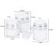 Qeuly 1 oz Cream Jar Vacuum Bottle - Leak Proof Travel Container for Lotions and Creams - Airless Pump - Refillable Acrylic Cosmetic Jar - Buy Online on GoSupps.com