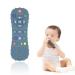 ZXUPOI bathing toys for 3 months baby silicone remote -controlled bite toy toothing aid toys for babies remote control bite rings made of silicone with soothes babies wound gums