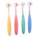 3-page toothbrush three bristles for special needs soft bristles soft cleaning toothbrush for children soft bristles toothbrush for children others