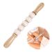 Fascia roller wood and fascia rod - massage roller wood for deep muscle relaxation - ideal for legs neck body care and gua Sha massage